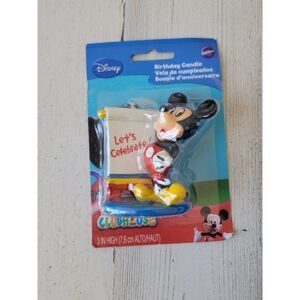 Wilton Disney Mickey Mouse birthday candle what celebrate Clubhouse